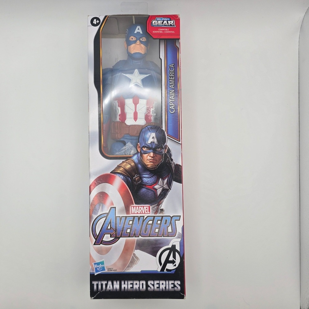 Hasbro Marvel Avengers Titan Hero Series Captain America 12 Inch Figure E7877